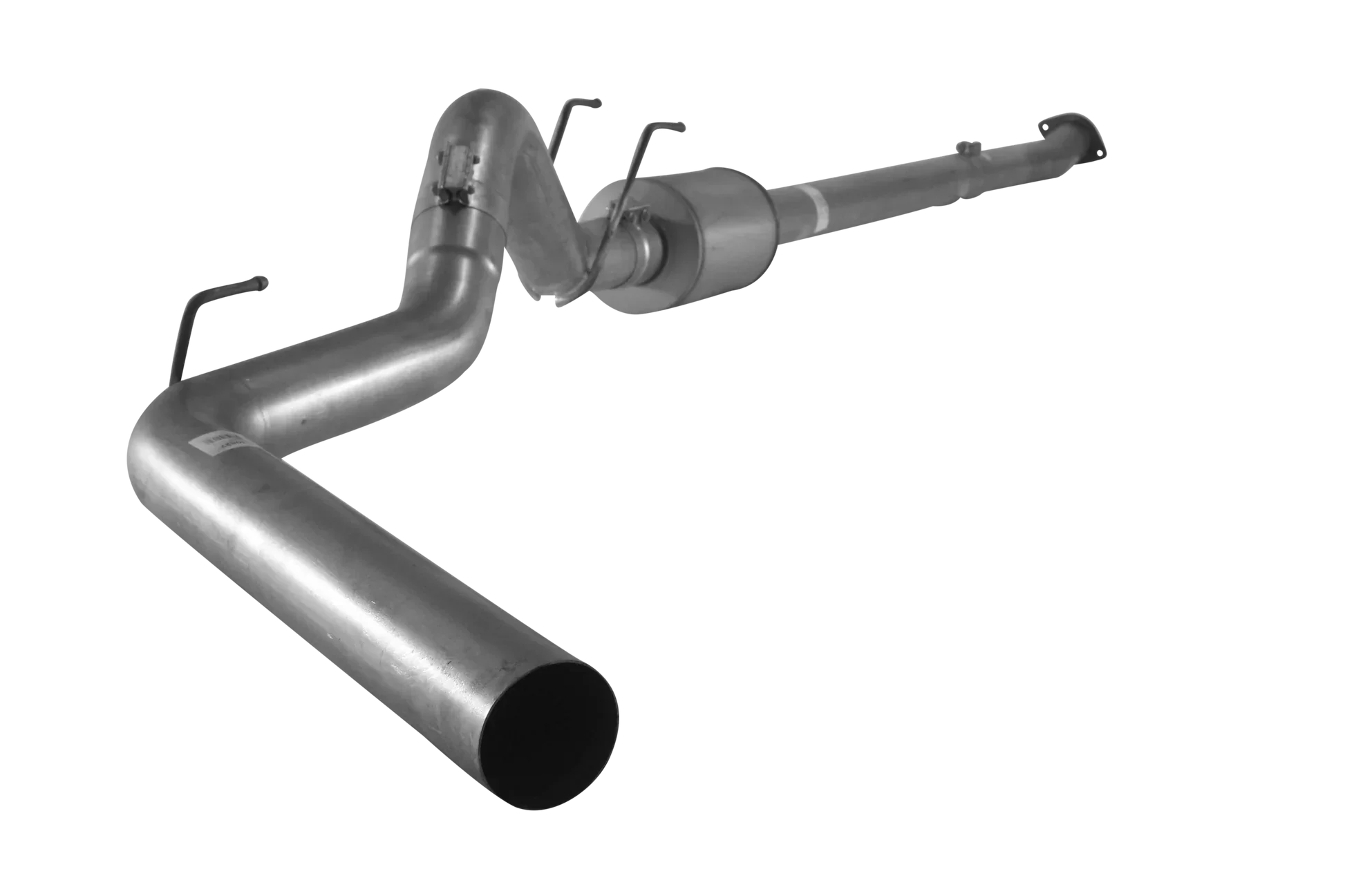 GDP Downpipe Back Exhaust - Single (2011-2019 Ford 6.7L F350/F450/F550 Powerstroke - CAB & CHASSIS) Exhaust GDP Tuning 