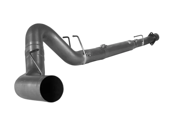 GDP Downpipe Back Exhaust - Single (2008-2010 Ford 6.4L F250/F350 Powerstroke) Exhaust GDP Tuning 5" No Muffler 