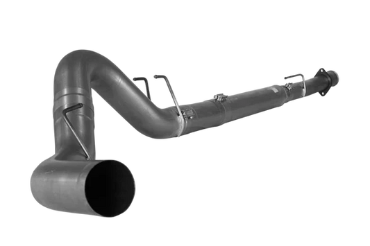 GDP Downpipe Back Exhaust - Single (2008-2010 Ford 6.4L F250/F350 Powerstroke) Exhaust GDP Tuning 5" No Muffler 