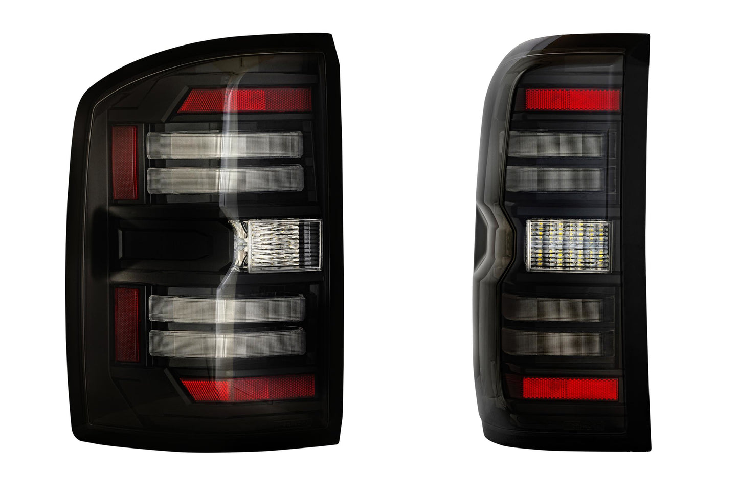Morimoto XB LED Tail Lights – GMC Sierra (2014–2018) | Smoked Lens | Set