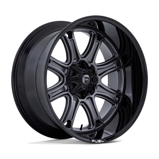 Fuel DARKSTAR 20x10 8x180 -18 Offset | Matte Black & Gloss Black