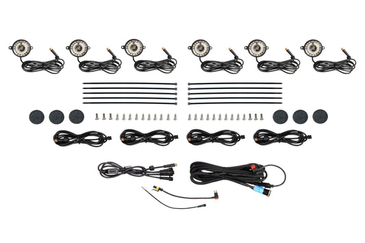 Morimoto XRL10 Rock Light Kit – White LED – 6 Pack