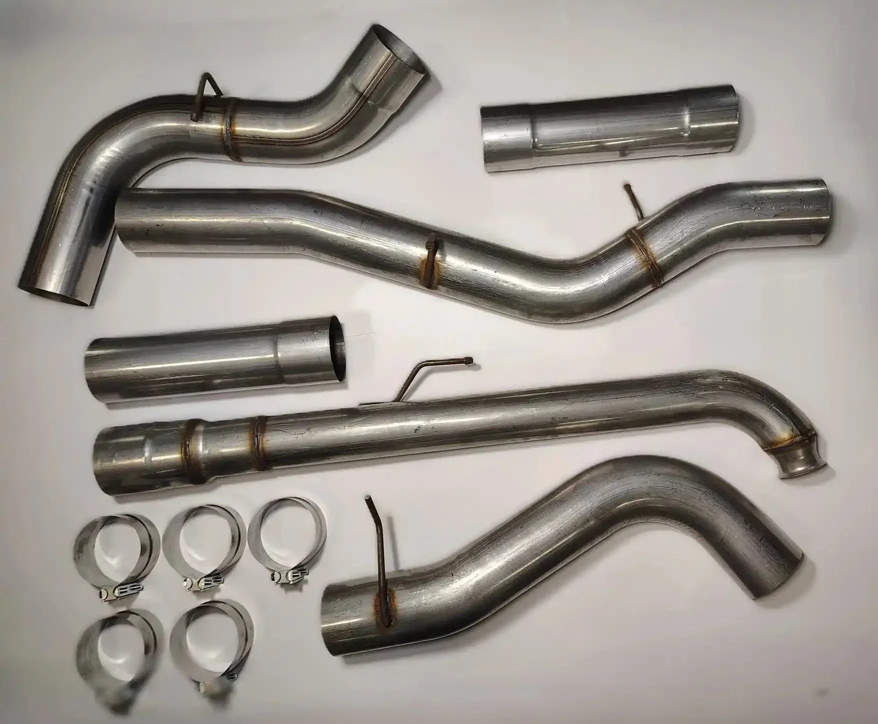 GDP Downpipe Back Exhaust - Single (2001-2007 GM 2500/3500 6.6L Duramax LB7/LLY/LBZ) Exhaust GDP Tuning 5" No Muffler 