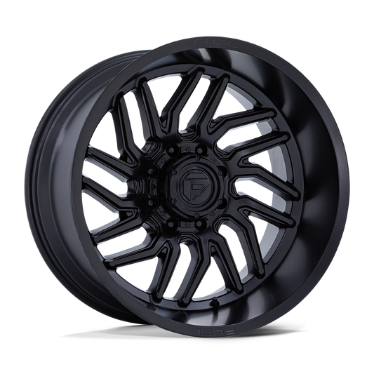 Fuel Hurricane 24x12 Wheel - Black-Out Finish | 8x170 Bolt Pattern | -44 Offset