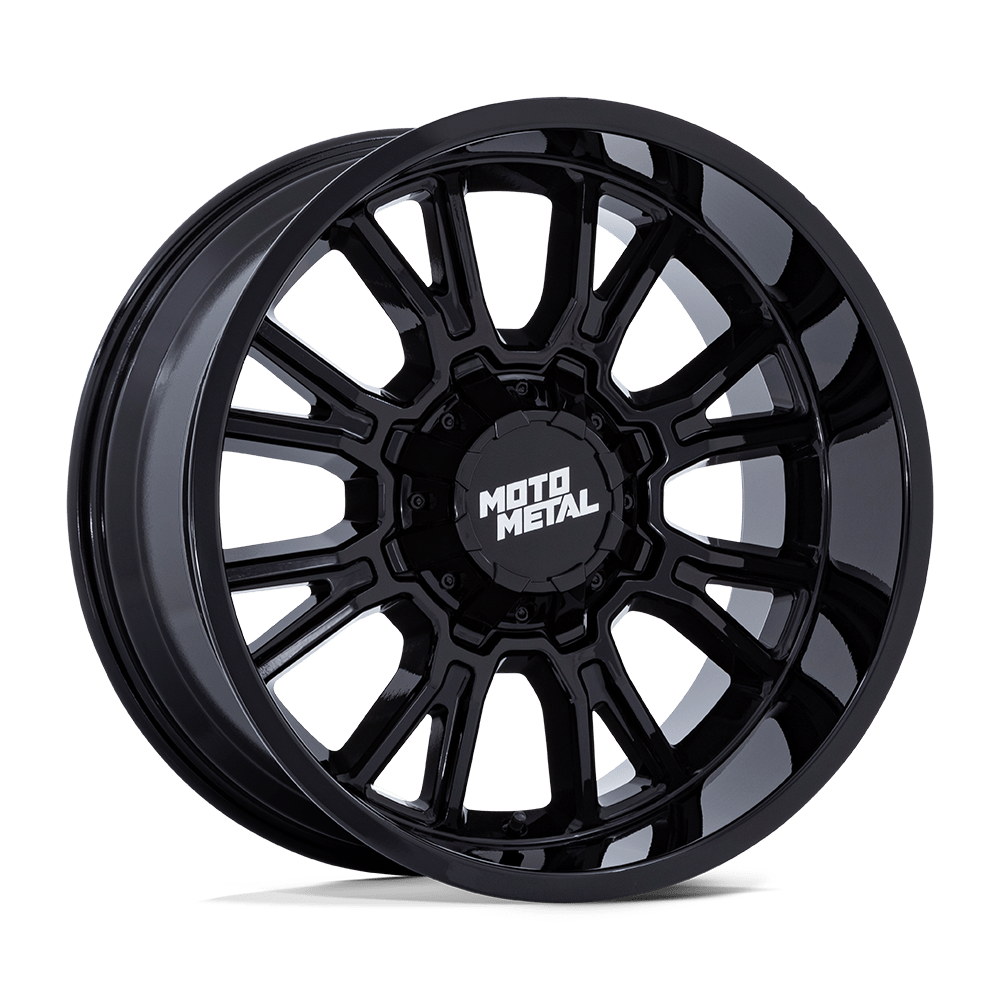 Moto Metal Legacy MO810 Wheel – 18x9 | 6x135/6x139.7 Bolt Pattern | +1 Offset | Gloss Black
