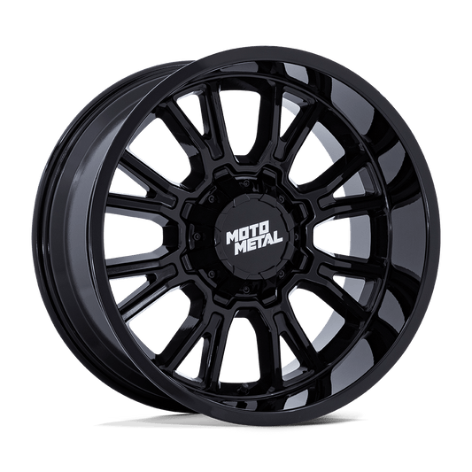 Moto Metal Legacy MO810 Wheel – 18x9 | 6x135/6x139.7 Bolt Pattern | +1 Offset | Gloss Black
