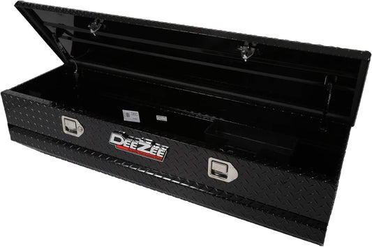Dee Zee Red Label 56" Slanted Chest Tool Box – Black Aluminum SKU: DEE-8556B