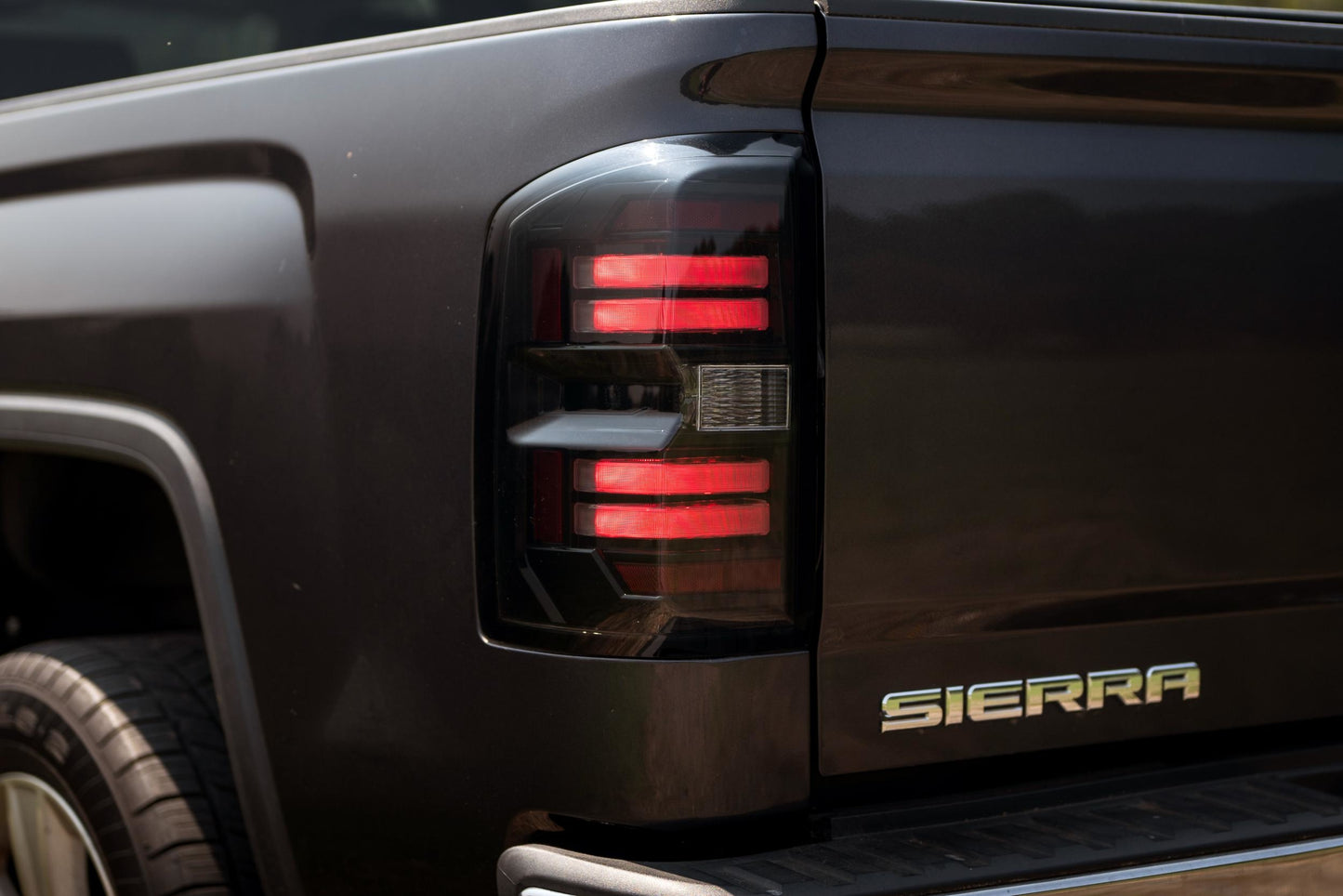 Morimoto XB LED Tail Lights – GMC Sierra (2014–2018) | Smoked Lens | Set