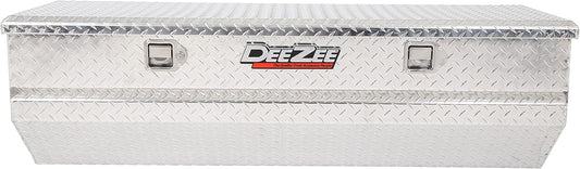 Dee Zee Red Label 56" Slanted Chest Tool Box – Brite Aluminum SKU: DEE-8556