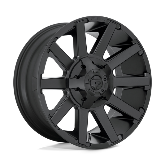 Fuel Contra 20x9 Wheel - Black & Milled | 8x170 Bolt Pattern | +1 Offset