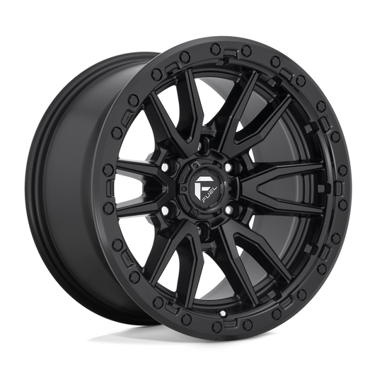 Fuel Rebel 20x9 Wheel - Black & Milled | 8x170 Bolt Pattern | +1 Offset