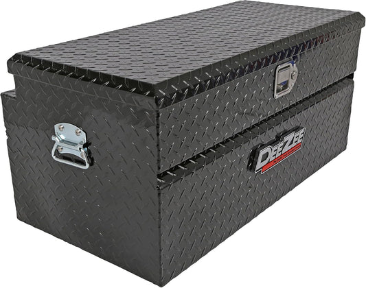 Dee Zee Red Label 37" Chest Tool Box – Black Aluminum SKU: DEE-8537B