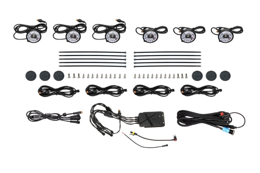 Morimoto XRL25 Rock Light Kit – RGB LED – 6 Pack