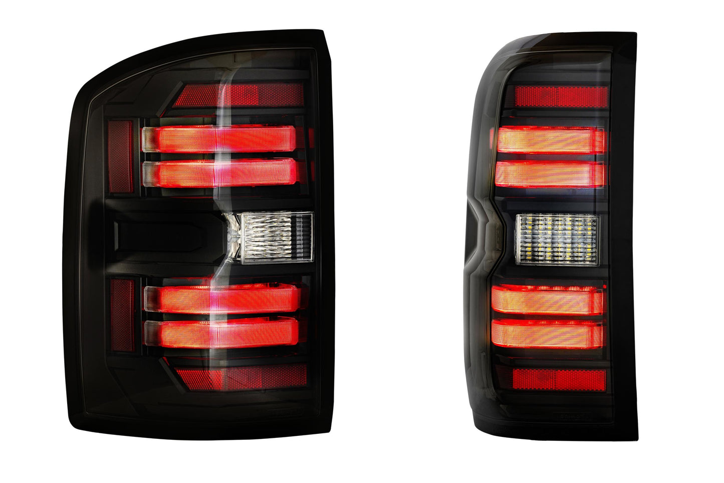 Morimoto XB LED Tail Lights – GMC Sierra (2014–2018) | Smoked Lens | Set