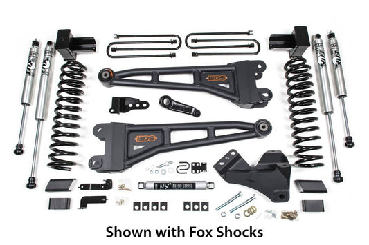 BDS 4″ Coil-Over Radius Arm Lift Kit – 2017–2019 Ford Super Duty 6.7L Diesel BDS-1520F