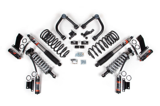 BDS 3" Lift Kit for Toyota Tundra 4WD (2022-2025) with Fox 2.5 Performance Elite Series Shocks