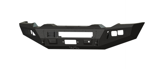 A2 Front Base (2022-2023 GMC 2500/3500 HD) , No sensor cutouts, Texture black powder coat