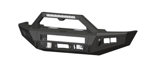 A2 Front Sport (2023-2025 Ford F250/350) Sensor cutouts, Without mesh grill, No Camera Harness or Pod, Bare metal