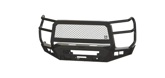 A2 Front Extreme (2020-2023 Chevrolet 2500/3500 HD) , No sensor cutouts, With mesh grill, No Camera Harness, Bare metal