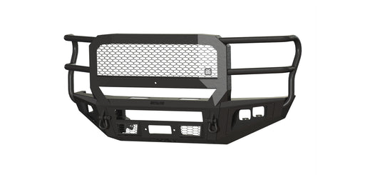 A2 Front Extreme (2017-2022 Ford F250/F350) ACC compatible, No sensor cutouts, With mesh grill, No Camera Harness, Texture black power coat