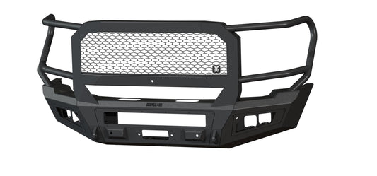 A2 Front Extreme (2024-2025 GMC 2500/3500 HD) , Sensor cutouts , With mesh grill, With Camera Harness, Texture black powder coat