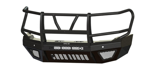 T2 Front Extreme (2024-2025 GMC 2500/3500 HD) Sensor cutouts, Factory fog lights, Standard skid plate , Without mesh grill, With Camera Harness , Bare metal