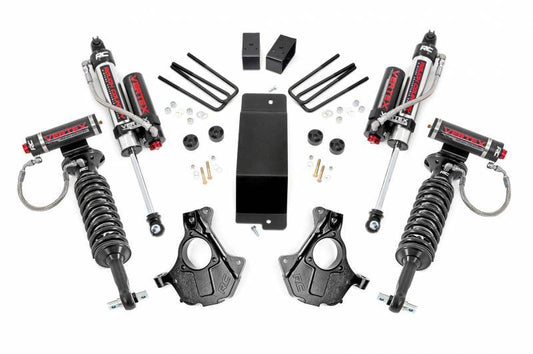 Rough Country 3.5-Inch Lift Kit w/ Vertex Coilovers | Chevy/GMC 1500 4WD (2014–2018)
