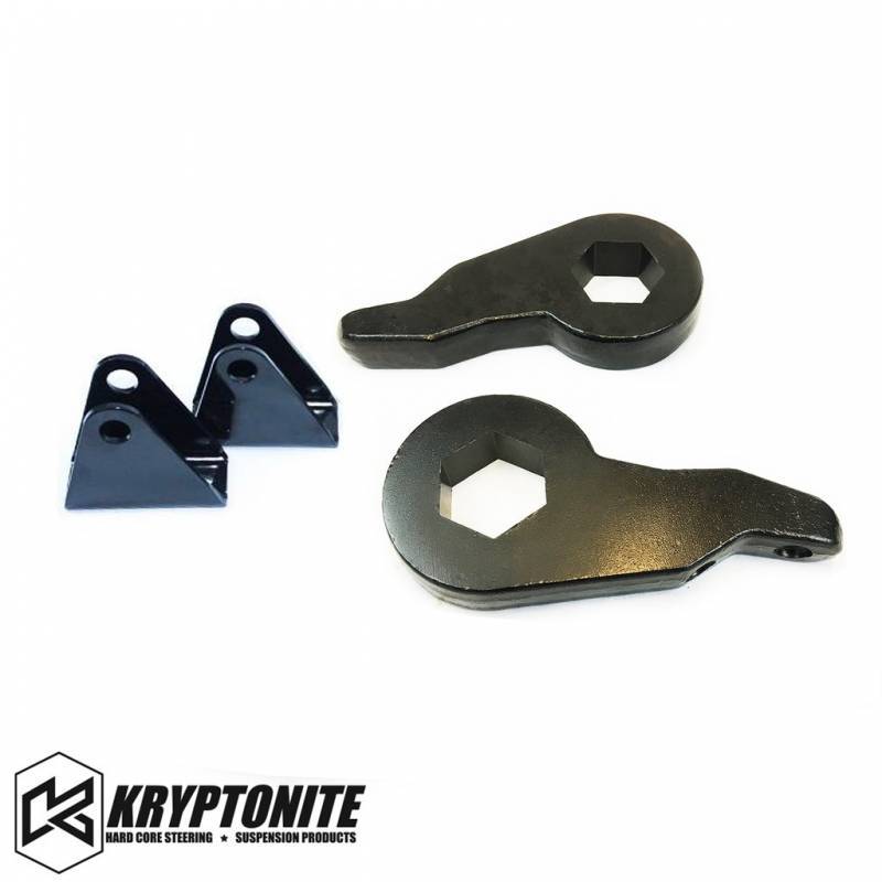 Kryptonite Stage 3 Leveling Kit w/ Fox Shocks | 2001–2010 Silverado/Sierra 2500HD & 3500HD