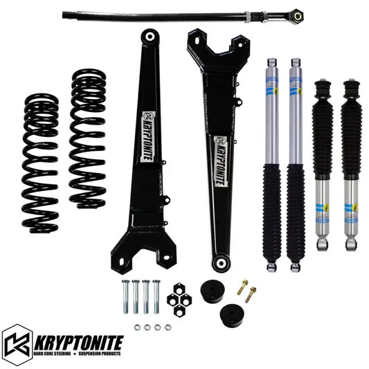 Kryptonite Stage 3 Leveling Kit w/ Bilstein 5100 Shocks | 2005–2016 Ford F-250/F-350 Super Duty 4WD