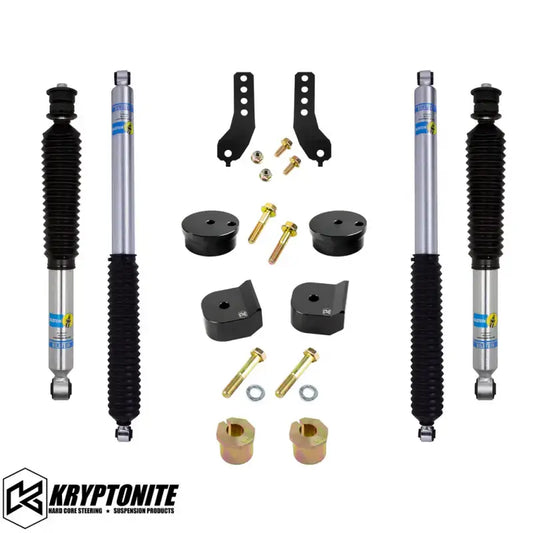 Kryptonite Stage 1 Leveling Kit w/ Bilstein 5100 Shocks | 2017–2024 Ford F-250/F-350 Super Duty 4WD