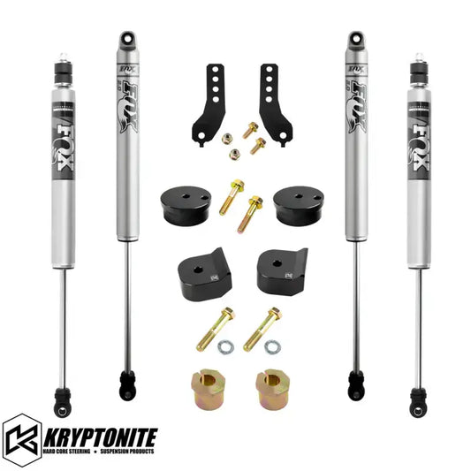 Kryptonite Stage 1 Leveling Kit w/ Fox Shocks | 2017–2024 Ford F-250/F-350 Super Duty 4WD