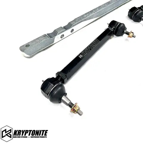KRCLP11 | Kryptonite SS Series Center Link Tie Rod Package | Factory Size Outer Tie Rod End (2011-2025 Silverado, Sierra 2500 HD, 3500 HD)