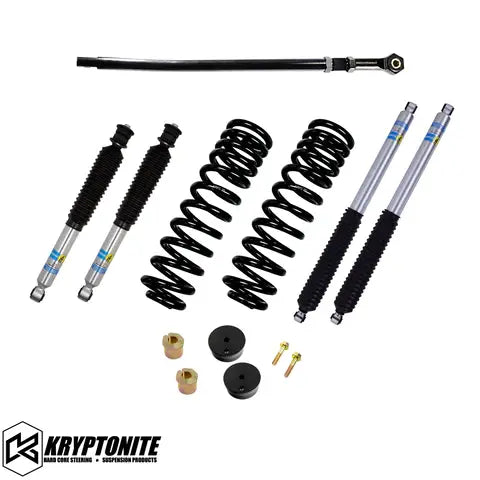 Kryptonite Stage 2 Leveling Kit w/ Bilstein 5100 Shocks | 2005–2016 Ford F-250/F-350 Super Duty 4WD