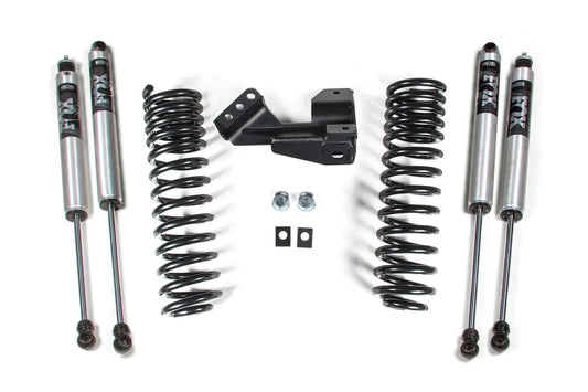 BDS Suspension 1-2 Inch Leveling Kit with Performance Springs for Ford F-250 / F-350 Super Duty 4WD (2017-2025) - Diesel | Fox 2.0 Performance Series Shocks