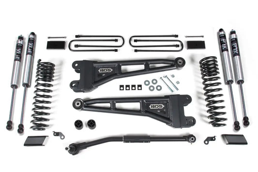 BDS Suspension 3 Inch Lift Kit With Radius Arm For Ford F-250/F-350 Super Duty 4WD | 2023-2025 | Fox 2.0 Performance Series Shocks