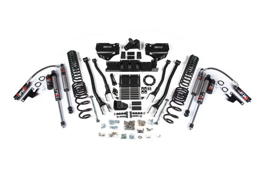 BDS Suspension 4 Inch Lift Kit With 4-Link For Dodge Ram 2500 4WD (2019-2024) | Diesel | Fox 2.5 Performance Elite Shocks