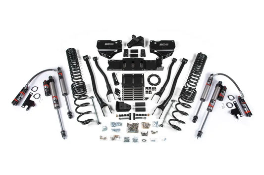 BDS Suspension 6 Inch Lift Kit With 4-Link For Dodge Ram 2500 4WD (2019-2024) | Diesel | Fox 2.0 Performance Series Shocks