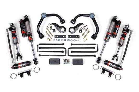 BDS Suspension 3 Inch Lift Kit with Fox Performance Elite for Chevrolet Silverado/GMC Sierra 2500 HD / 3500 HD (2020-2024)