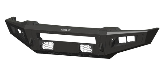 A2L Front Base (2023-2025 Ford F250/F350) , ACC compatible, No sensor cutouts, Single light bar cutout, Texture black powder coat