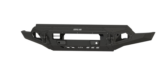 A2L Front Base (2019-2021 GMC 1500) , No sensor cutout , Single light bar cutout, Bare metal