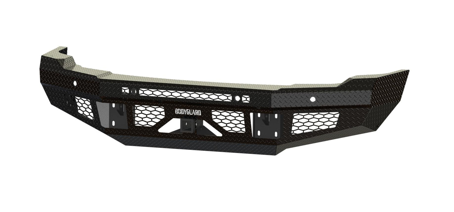 FT Front Base (2024-2025 GMC 2500/3500 HD) , Sensor cutouts, Fog cutouts, Receiver , Bare metal