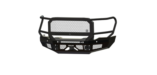 FT Front Extreme (2020-2023 GMC 2500/3500 HD) , Sensor cutouts, Fog cutouts, Receiver , With mesh grill, With Camera Harness, Texture black powder coat