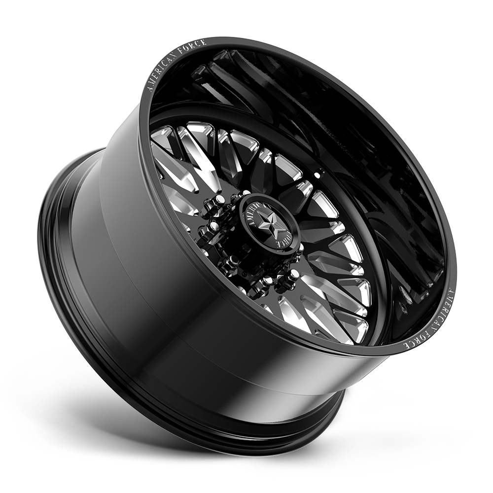 AFW Extort SS 22x11 +0 Offset | Gloss Black | 8x180 Bolt Pattern