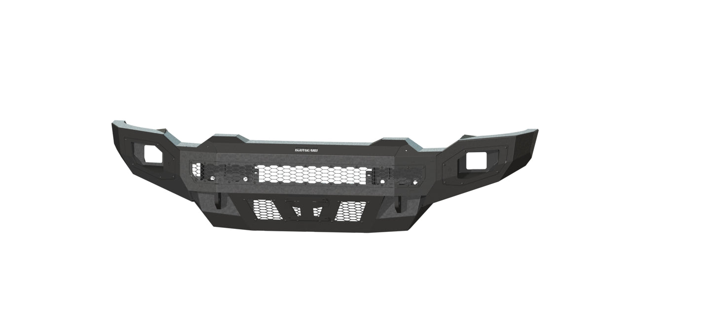Freedom Front Base (2020-2023 GMC 2500/3500 HD) Non-winch, Sensor cutouts, Bare metal