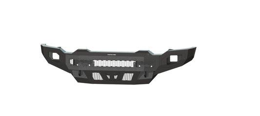 Freedom Front Base (2020-2023 GMC 2500/3500 HD) Non-winch, Sensor cutouts, Bare metal