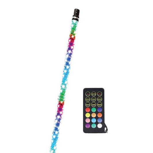 4' RGB LED whip light