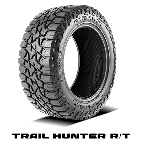 VENOM Trail Hunter R/T 37x13.50R22LT 128Q F – Rugged Terrain Tire