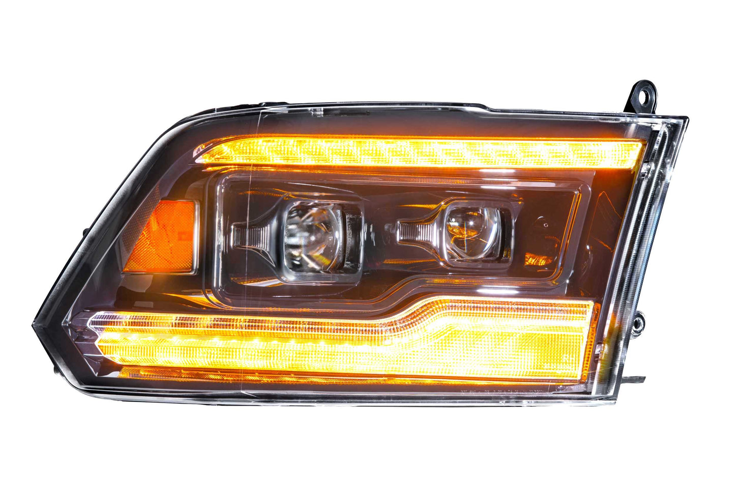 Morimoto XB LED Headlights – Dodge Ram (2009–2018) | Amber DRL | Set
