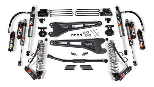 BDS 2.5″ Radius Arm Lift Kit with FOX 2.5 Performance Elite Coil-Overs – 2023–2025 Ford F-450 Super Duty BDS-1307FPE