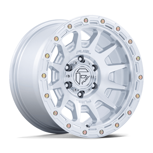 REVOLT 20X9 Fuel Wheel – High Gloss Silver Machined | 6x135 Bolt Pattern +1 Offset